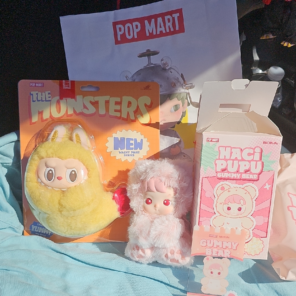 Pop Mart The Monsters Yellow Plush Toy